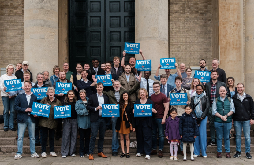 53 local people and volunteers joined to launch our Bermondsey election campaign